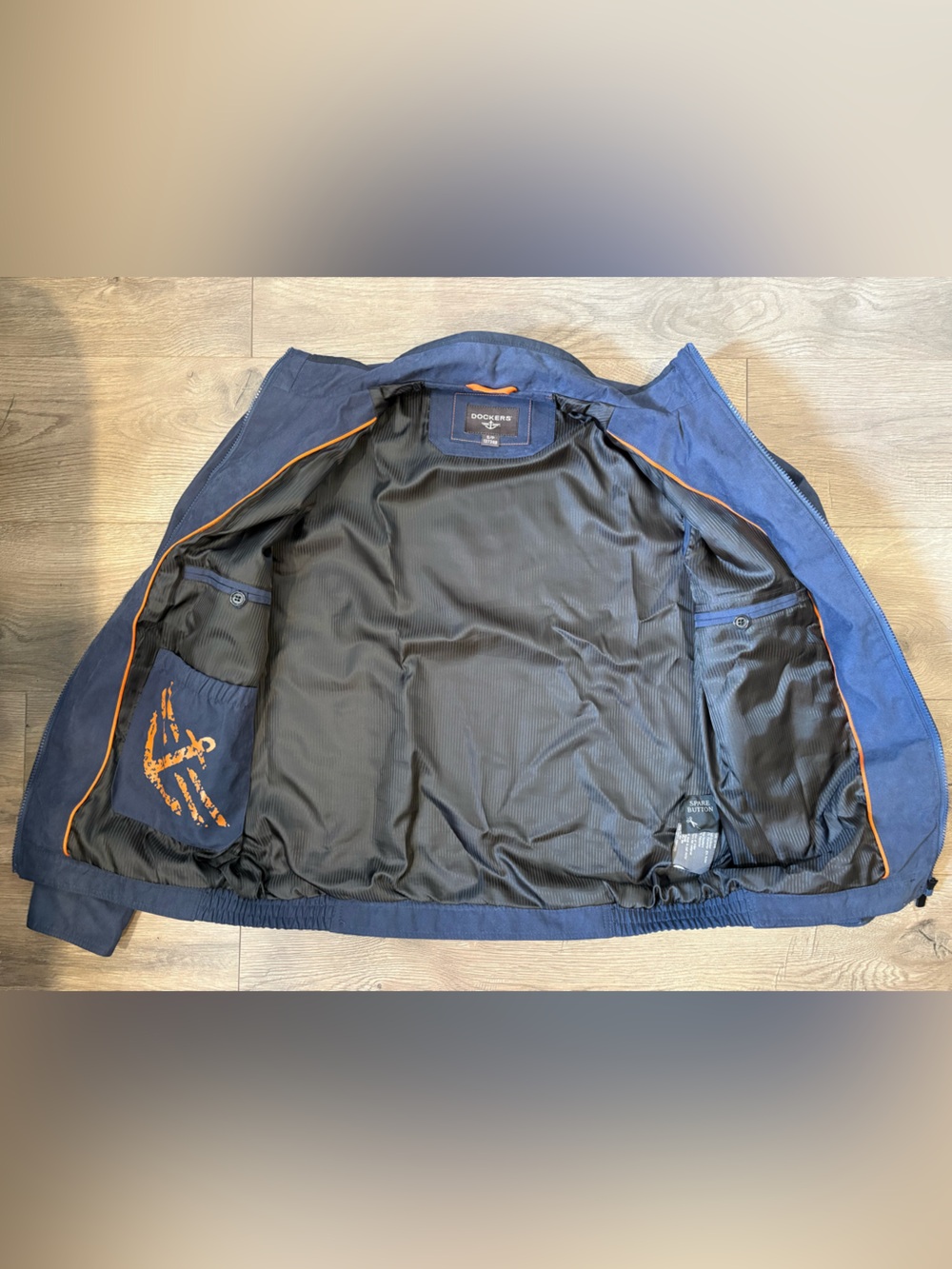 Dockers Navy Blue Jacket - Picture 3 of 10